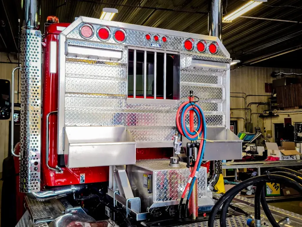 Iconic MetalGear Rack/Tank Combo Installed on a Truck