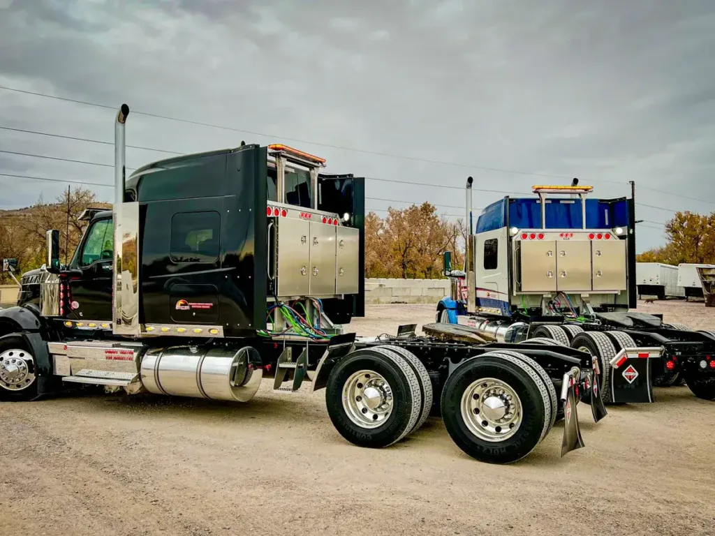 Iconic MetalGear Flat/Open Headache Rack Installed on a Truck