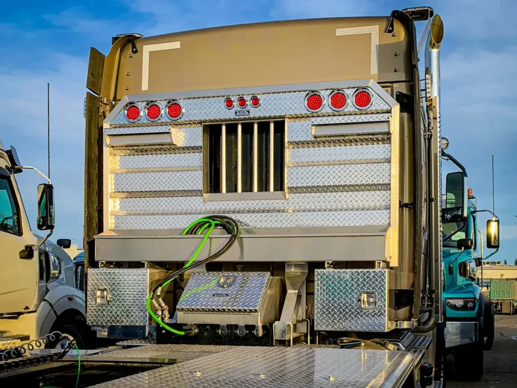 Iconic MetalGear Flat/Open Headache Rack Installed on a Truck