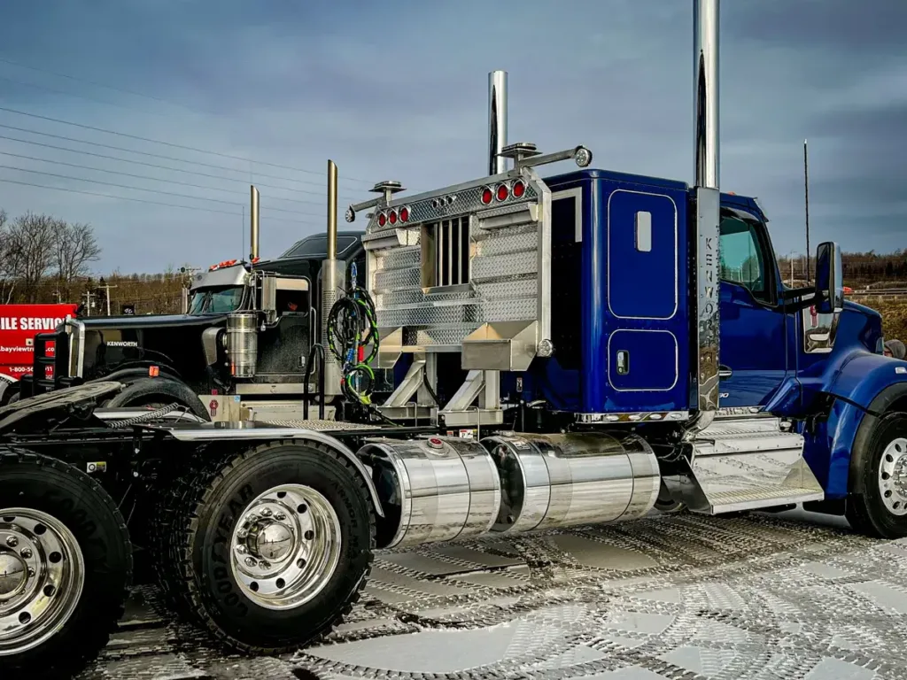 Iconic MetalGear Flat/Open Headache Rack Installed on a Truck