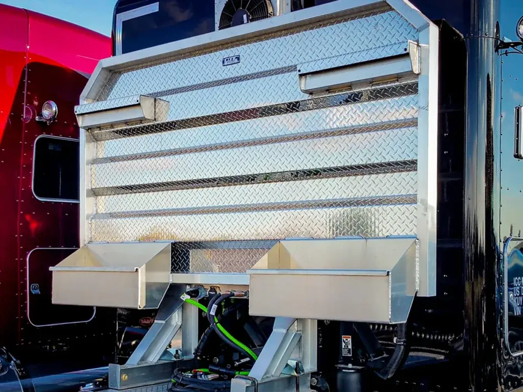 Iconic MetalGear Flat/Open Headache Rack Installed on a Truck